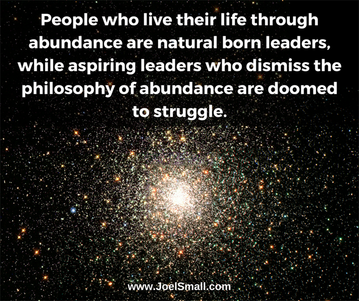 It All Boils Down to Abundance