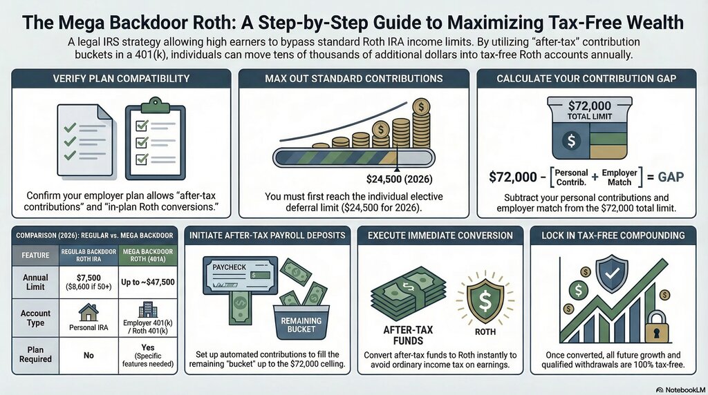 Mega Backdoor Roth: What It Is and How It Works