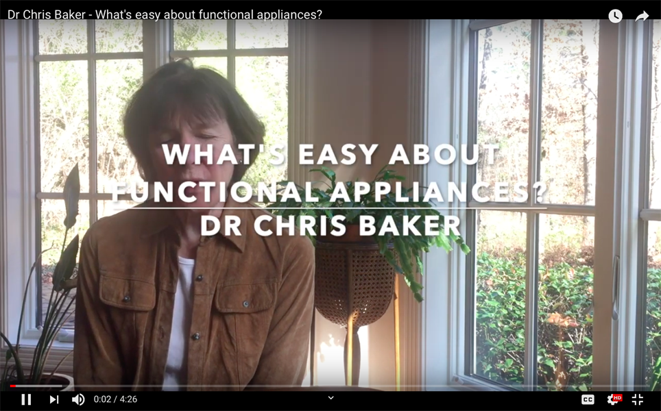 What's Easy About Functional Appliances?