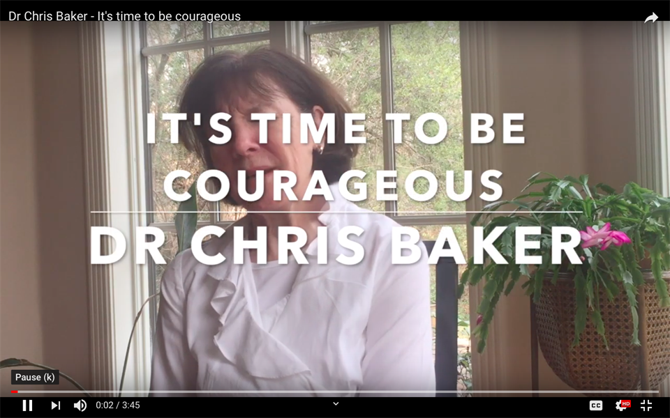 Doctor, it's time to be Courageous