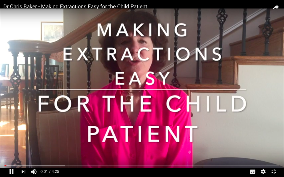 Making Extractions Easy for the Child Patient