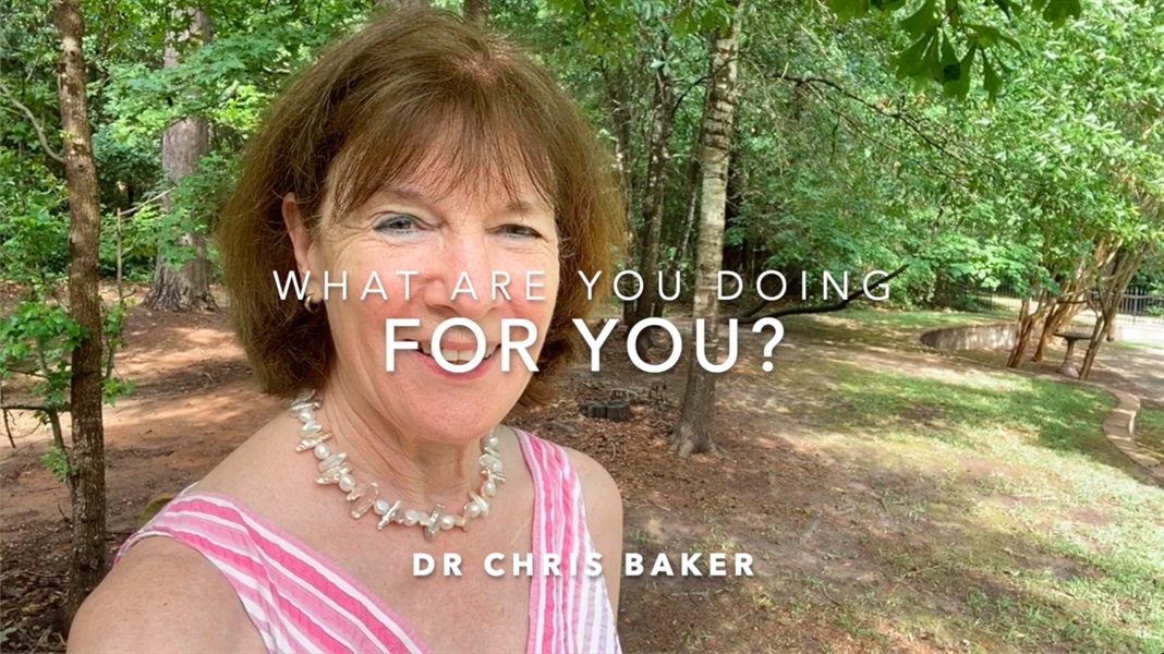 What are you doing for YOU?