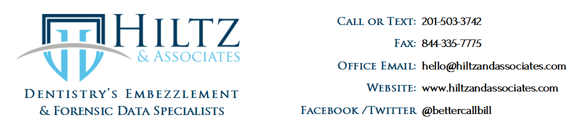 Dental Practice Exploratory Fraud Examination