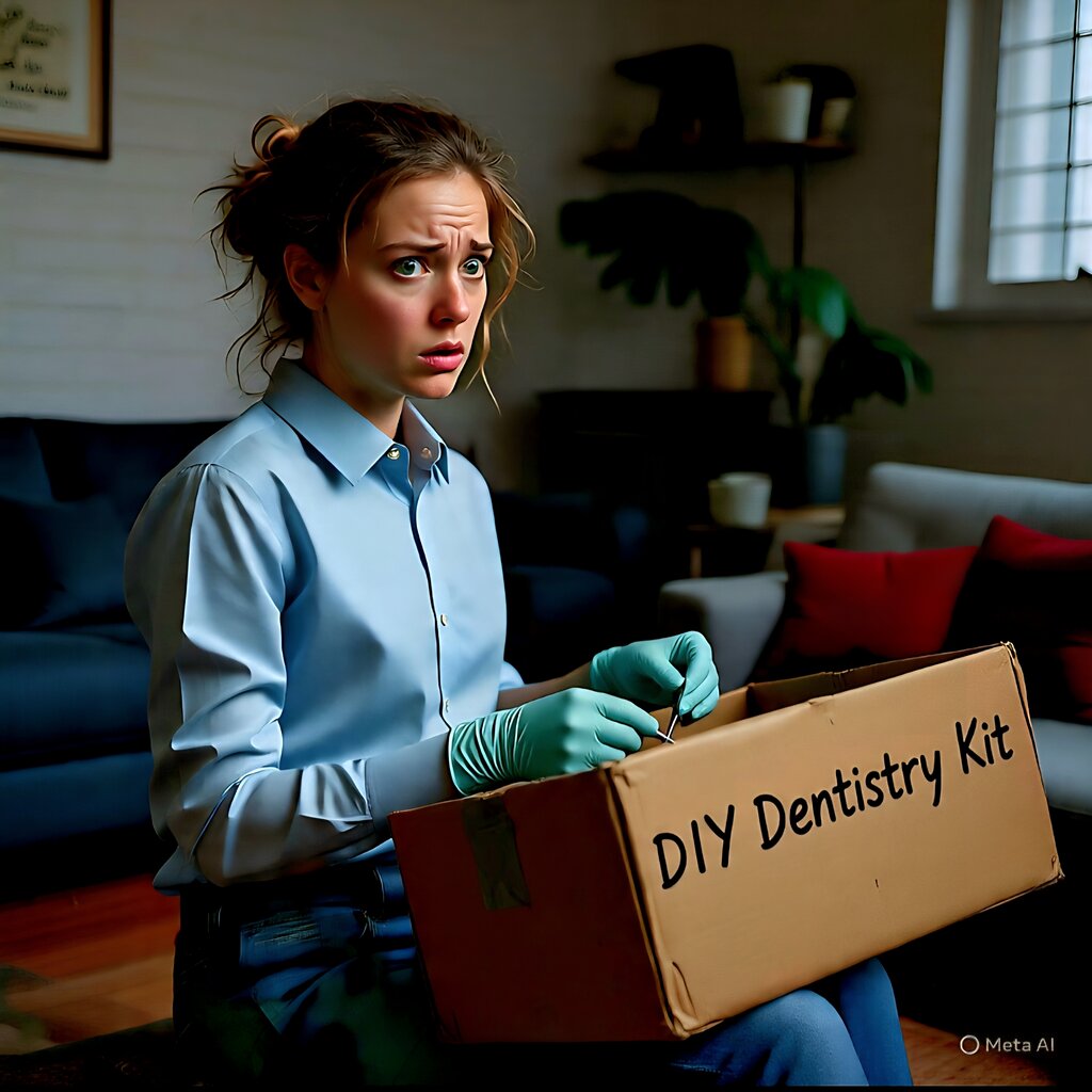 The Dangers of DIY Dentistry: Why Teeth Are Not IKEA Furniture