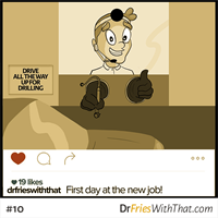 First day at the new job!