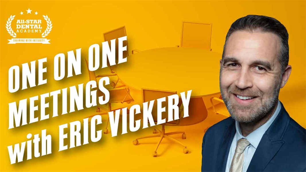 One on One Meetings with Eric Vickery