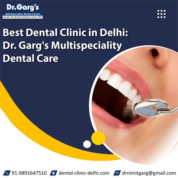 Achieve a Dazzling Smile with Teeth Whitening at Dr. Garg’s Multispeciality Dental Center