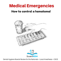 Q: How can you control a hematoma?