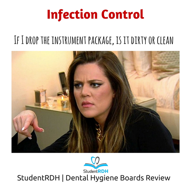 Q: When is a package considered to be contaminated?