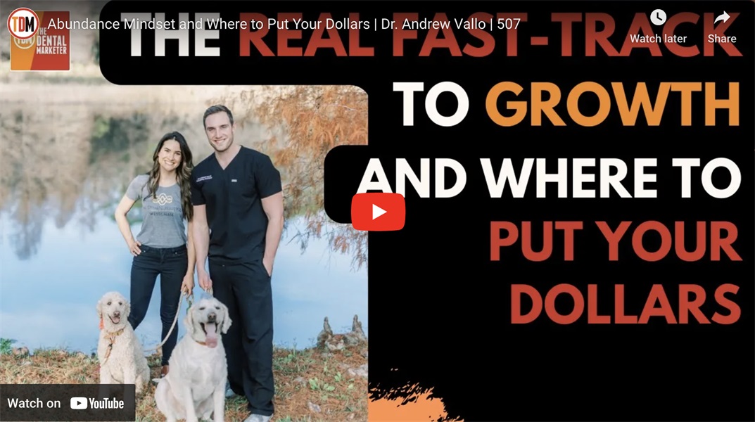 Abundance Mindset and Where to Put Your Dollars | Dr. Andrew Vallo 