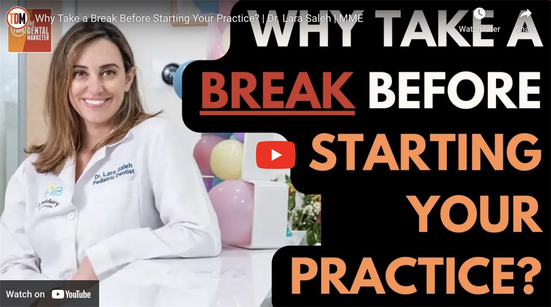 Why Take a Break Before Starting Your Practice? | Dr. Lara Saleh 