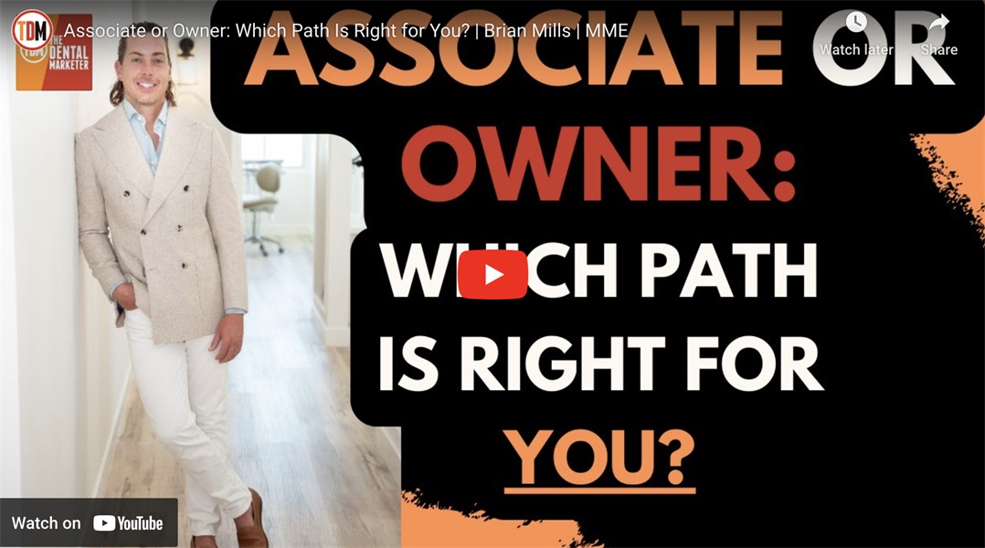 Associate or Owner: Which Path Is Right for You? | Brian Mills 