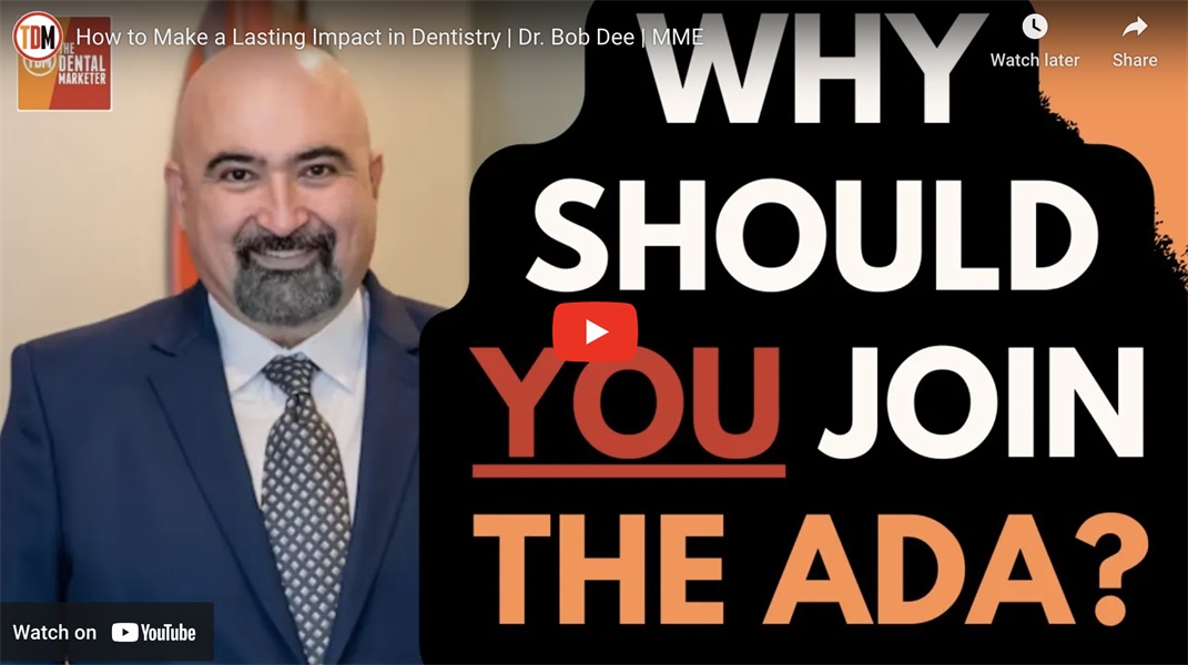 How to Make a Lasting Impact in Dentistry | Dr. Bob Dee 