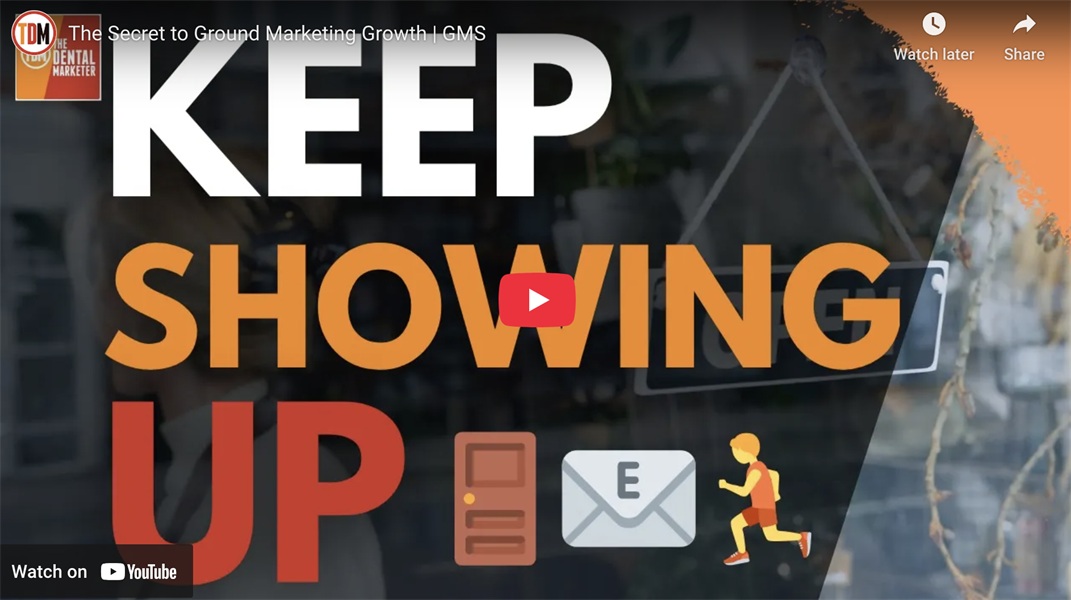 Keep Showing Up: The Secret to Ground Marketing Growth | GMS