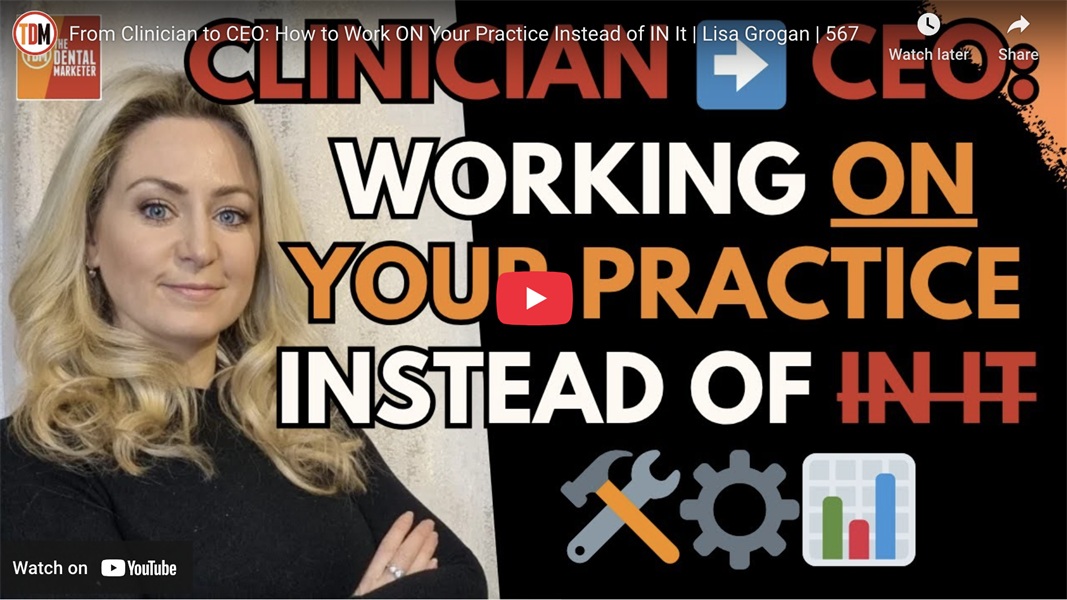From Clinician to CEO: How to Work ON Your Practice Instead of IN It | Lisa Grogan | 567