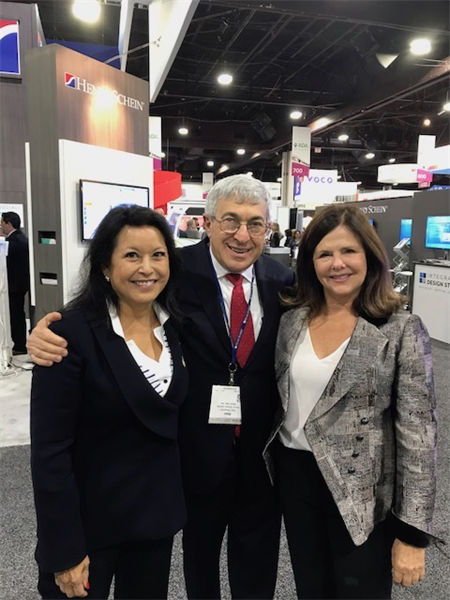 The Future of Dentistry is Bright! Mr. Stanley Bergman, CEO of Henry Schein with Dr. Carol Summerhays, past president of ADA, and Dr. Bette Robin
