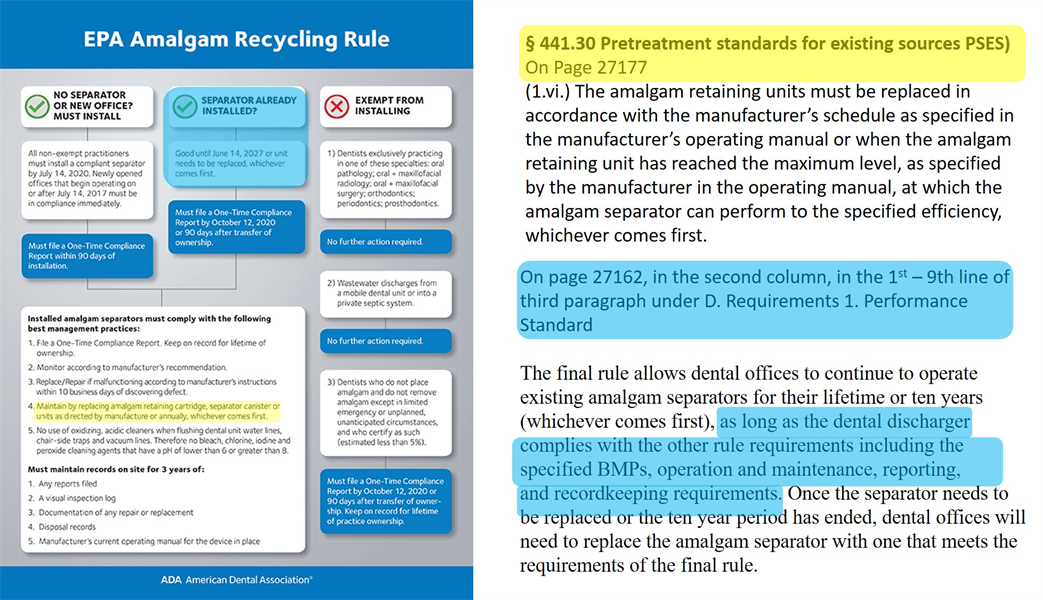 Even Reliable Sources are Known to Make Mistakes; Misinformation About the EPA Regulation