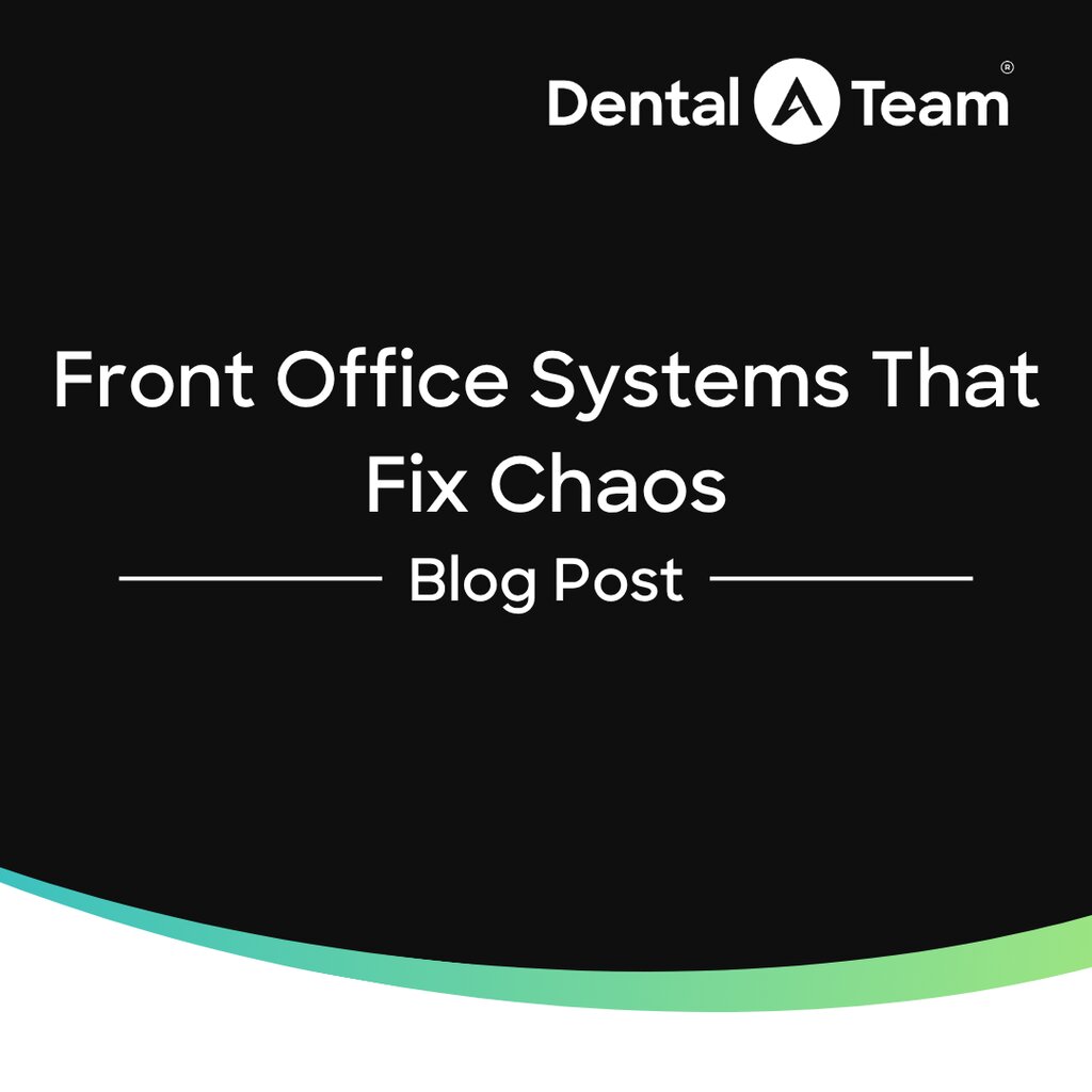 Front Office Systems That Fix Chaos
