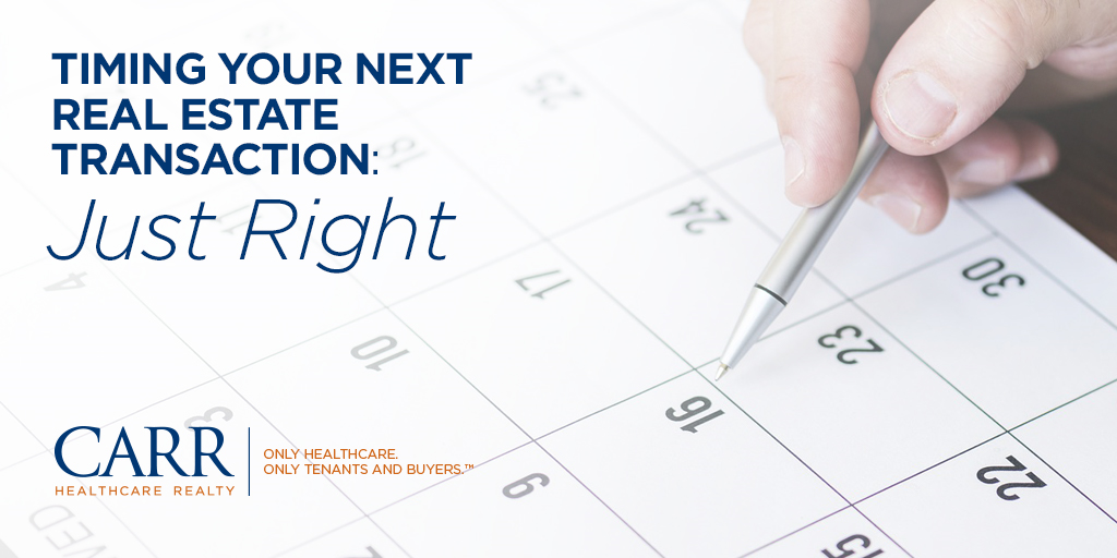Timing Your Next Real Estate Transaction - Part 3: Just Right