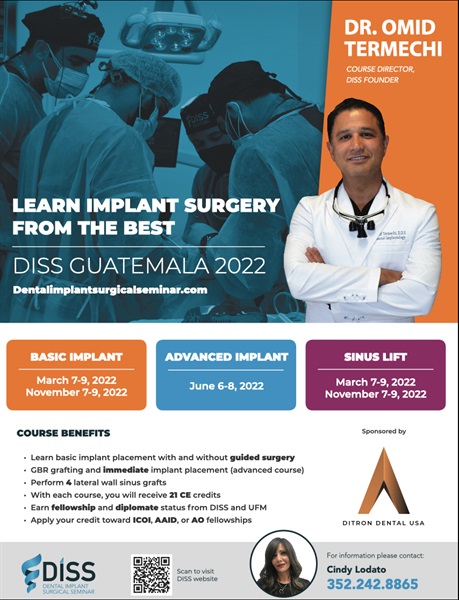 LIVE implant surgery basic and advanced and Sinus lift course 