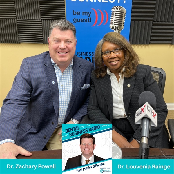 Georgia Dental Association: President Dr. Louvenia Annette Rainge, Rainge Family Dental, and President-Elect Dr. Zach Powell, Powell Dentistry Group
