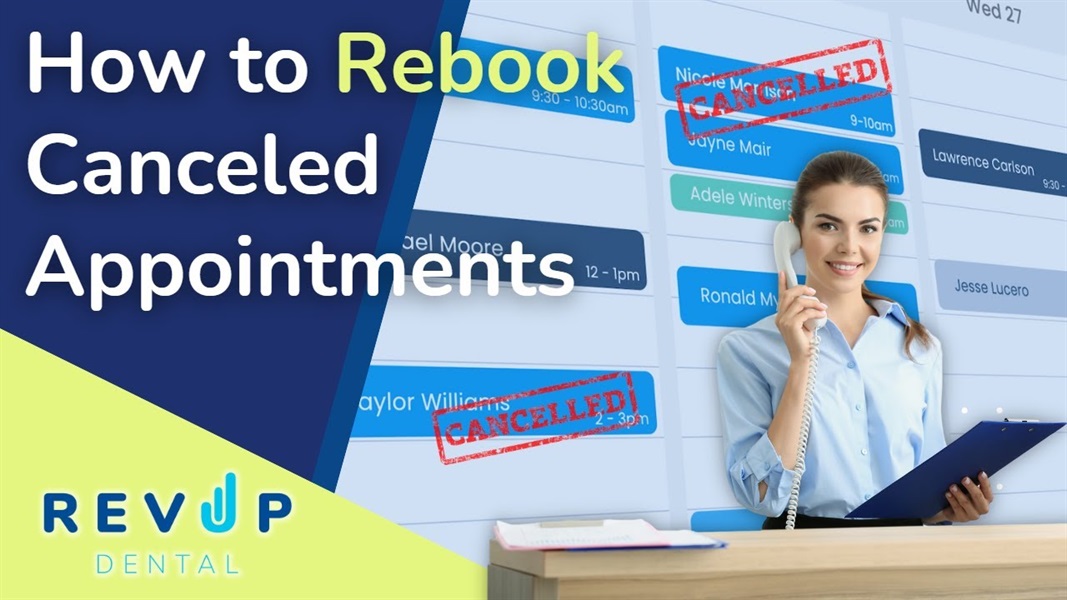 How to Rebook Cancelled Appointments