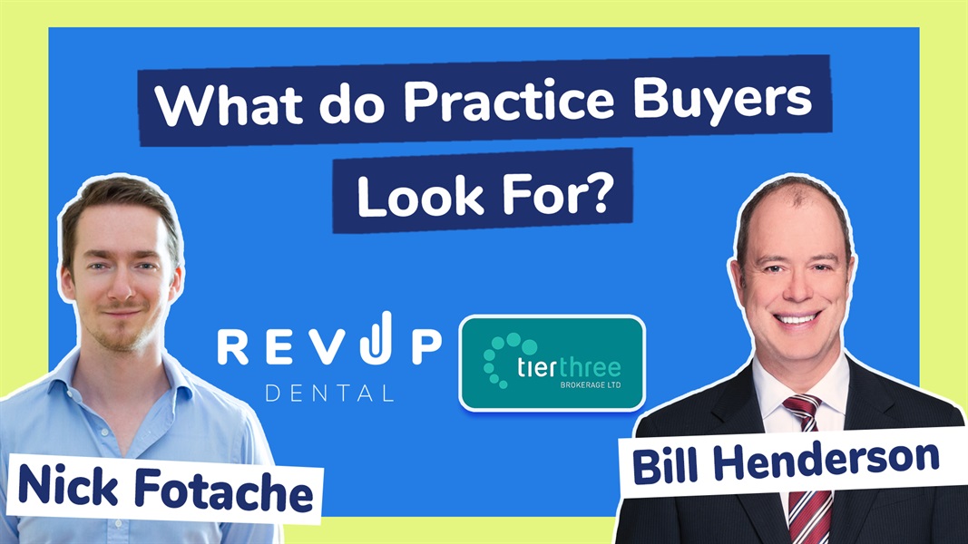 What do Dental Practice Buyers Look For?