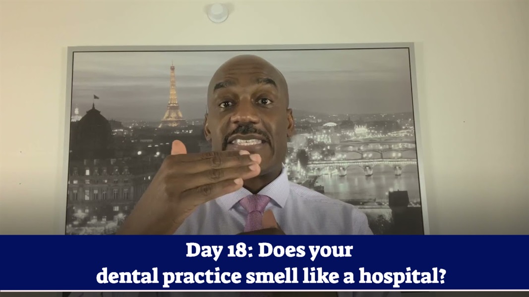 Day #18 of 75 … Take away the anxiety driving hospital smell
