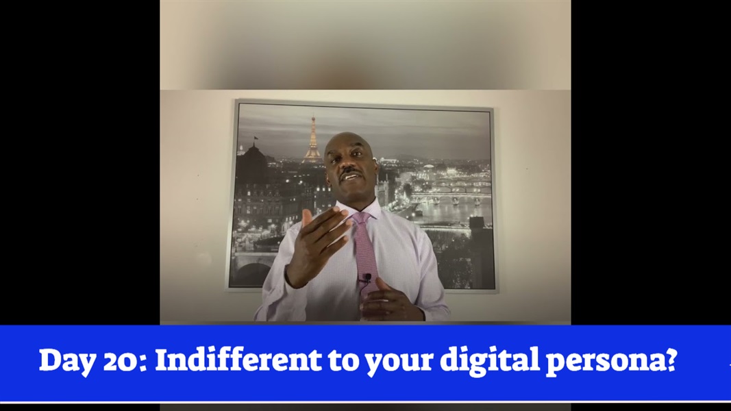Day #20 of 75 - Does your digital persona make prospects dislike you?
