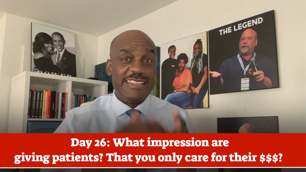 Day #26 of 75 - You care only for their money?