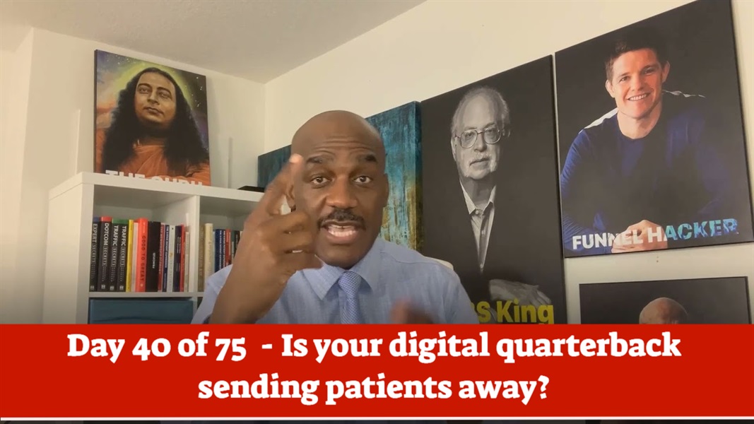 Day 40 of 75… Is your digital quarterback messing up?