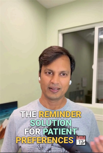 The Reminder Solution For Patient Preferences.