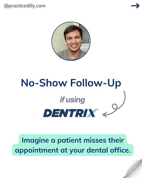 Imagine a patient misses their appointment at your dental office