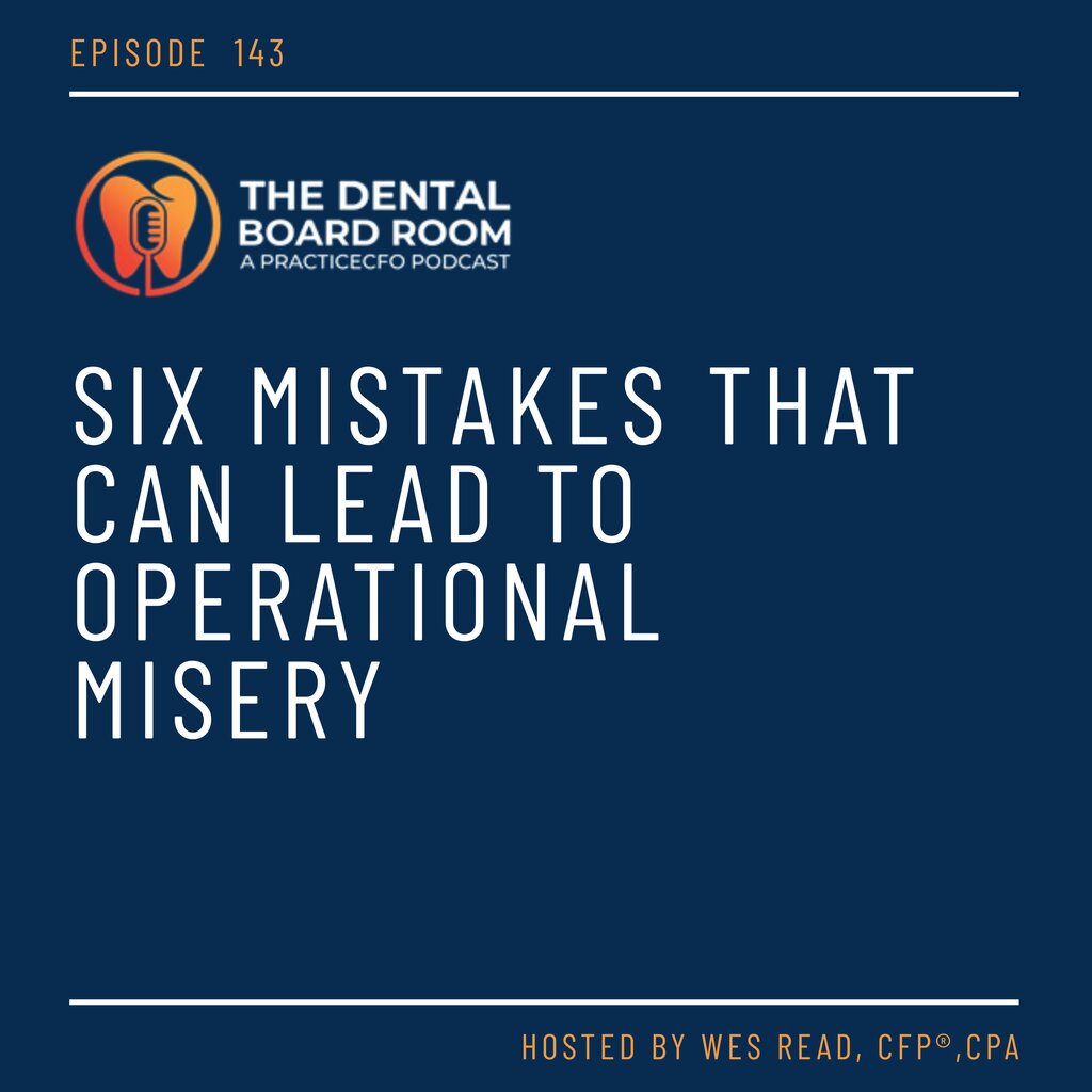 Six Mistakes that Can Lead to Operational Misery