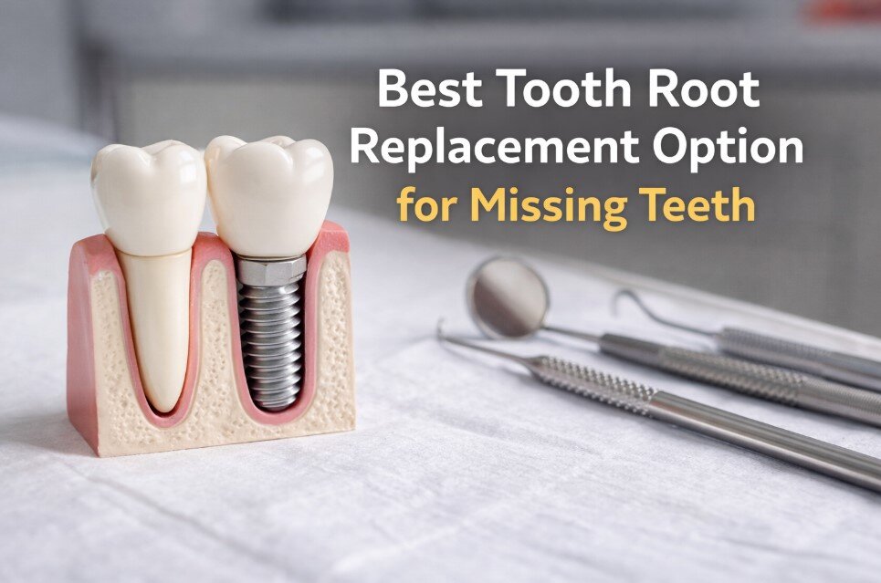 Best Tooth Root Replacement Option for Missing Teeth