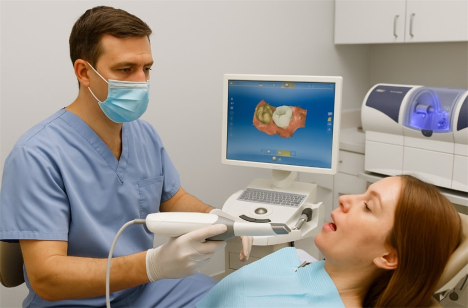 Benefits of CAD-CAM Crowns Over Traditional Crowns