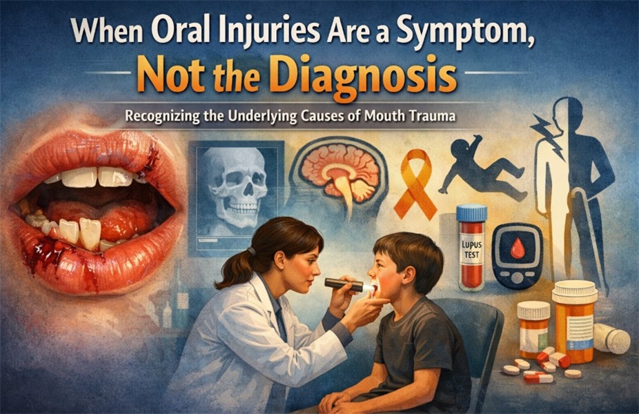 When Oral Injuries Are a Symptom, Not the Diagnosis