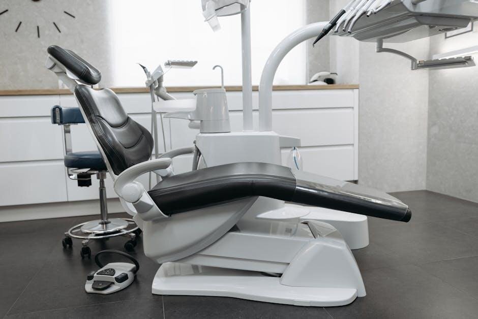A dental professional managing neck and back discomfort at the chair