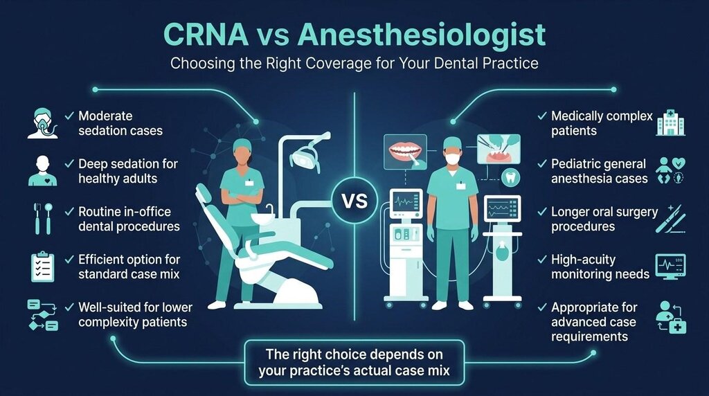 Why Dental Practices Are Rethinking How They Handle Anesthesia Staffing