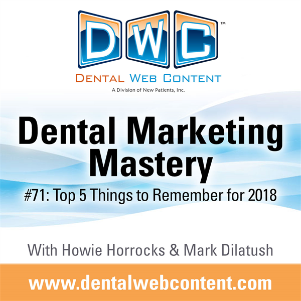 #71: Top Five Things to Remember for 2018