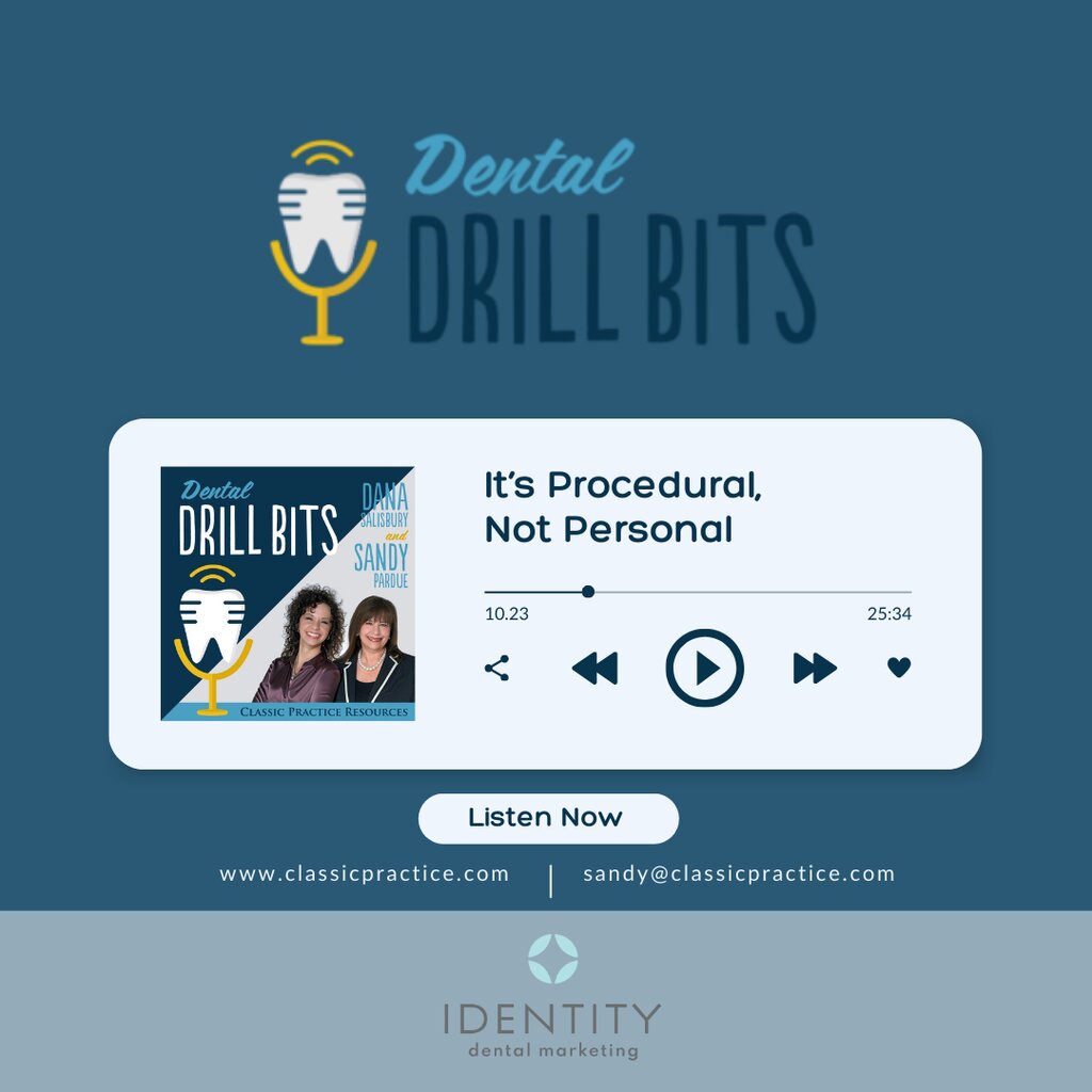 It's Procedural, Not Personal